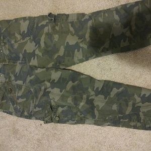 Army look pants
